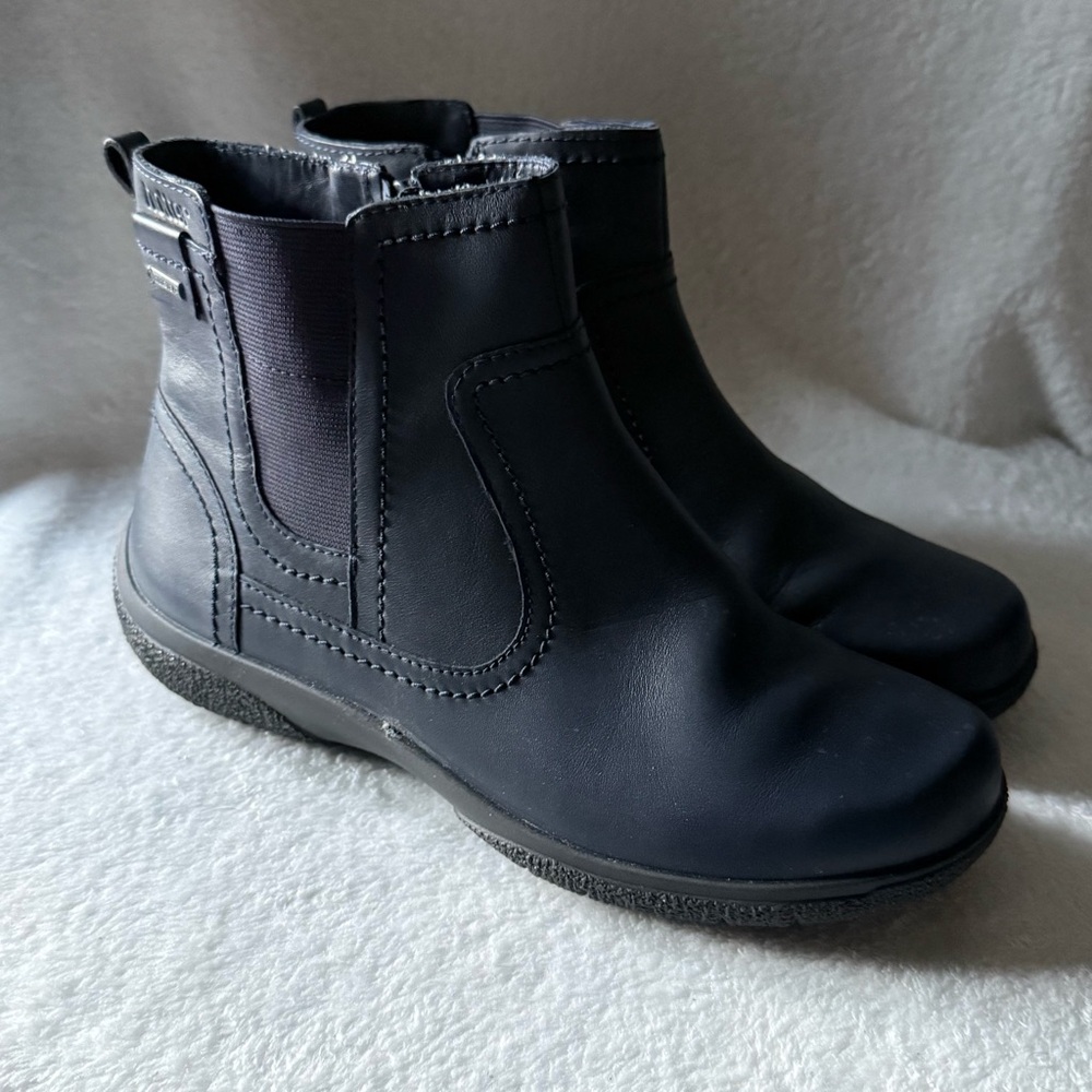 Hotter‎ Comfort Concept Ankle Boots Women’s Size 7 Blue Side Zip